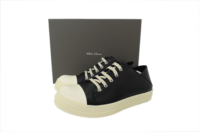 yupoo_311026_c89bc93b.jpg 【DA7ET】西瓜头踩跟 里克•欧文斯低帮休闲鞋 Rick Owens Lpolvs Vintage Low 'Black Milk'