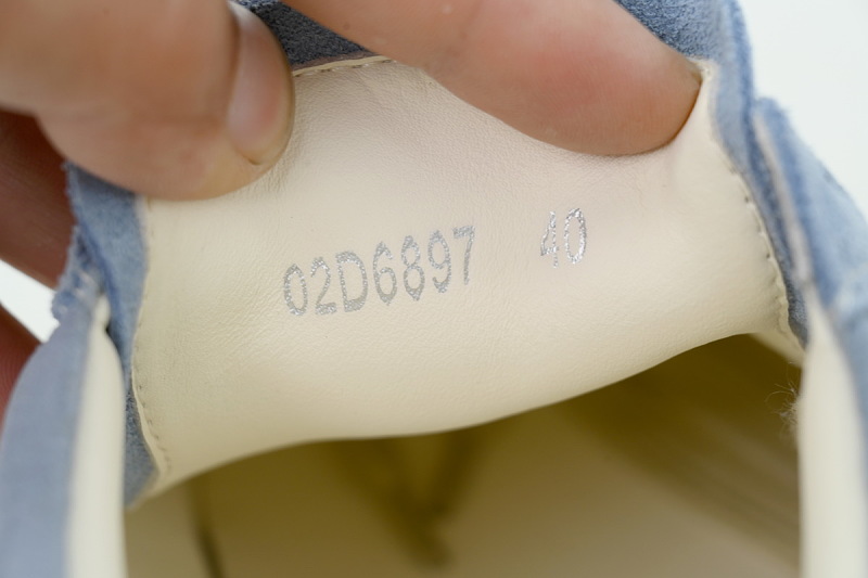 【DA7ET】小三角兰色 里克•欧文斯低帮休闲鞋 Rick Owens Hollywood Vintage Low 'Mouthwash Milk'