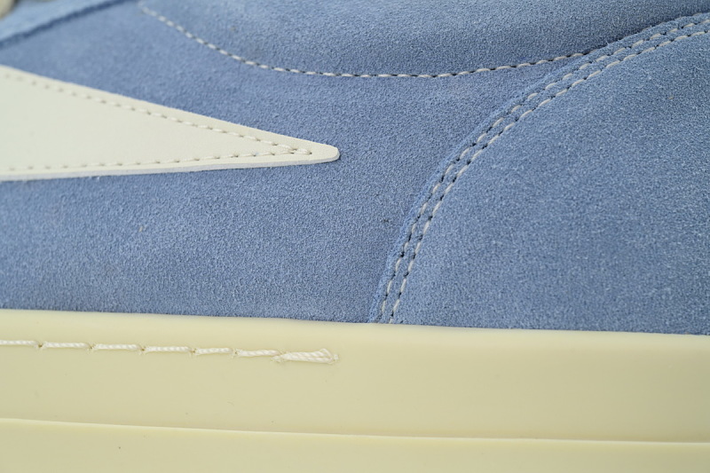 【DA7ET】小三角兰色 里克•欧文斯低帮休闲鞋 Rick Owens Hollywood Vintage Low 'Mouthwash Milk'