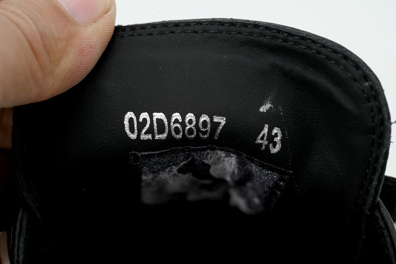 【EA5ET】黑色魔术贴 里克•欧文斯低帮休闲鞋 Rick Owens Extreme Low Sneaker 'Black'