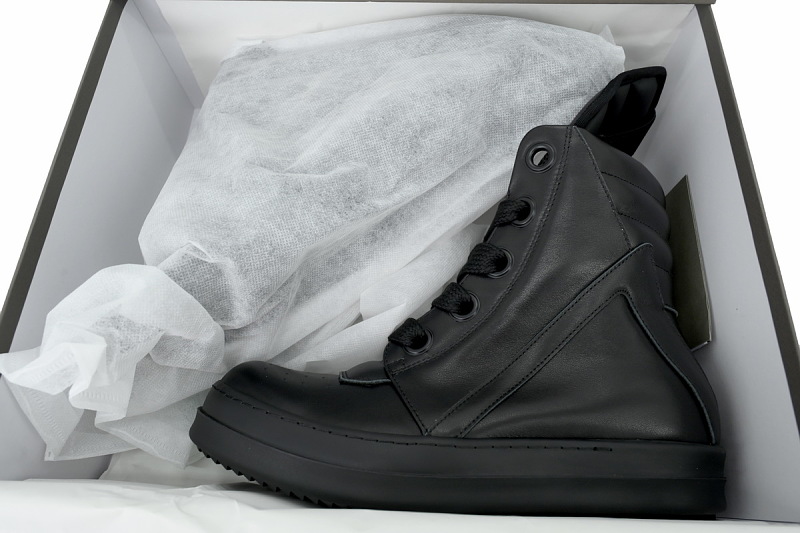 【EA5GZ】定制全黑 里克•欧文斯休闲鞋Rick Owens Black