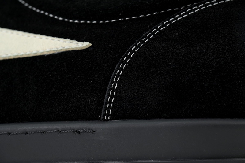 【DA7ET】RO小三角 里克•欧文斯低帮休闲鞋 Rick Owens Strobe Vintage Low 'Black'