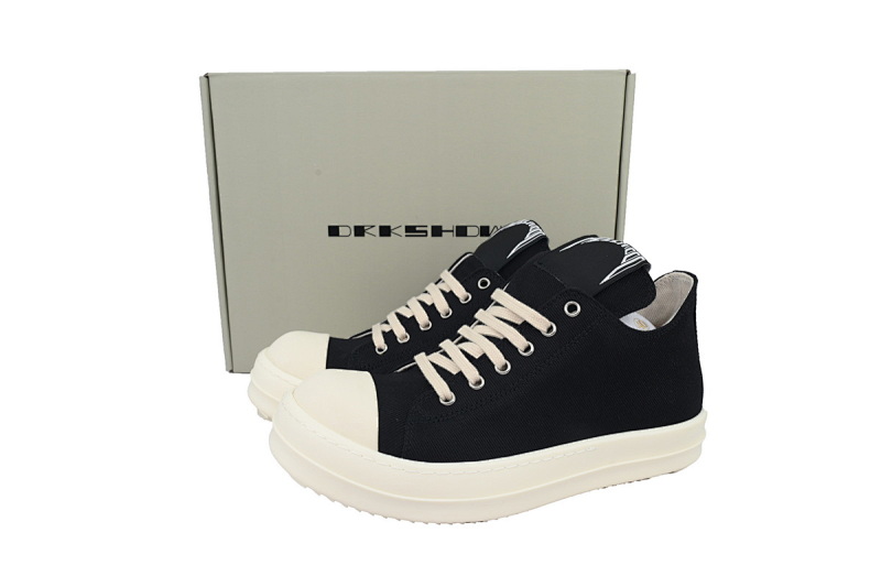 【DA7ET】好莱坞包帆布 Rick Owens DRKSHDW Hollywood 圆头系带 低帮 帆布鞋 Hollywood Canvas Bag
