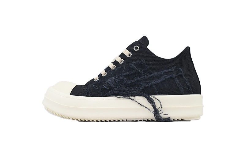 yupoo_311350_f0a3f6e1.jpg 【DA7ET】破坏帆布面 Rick Owens DRKSHDW 贴花 低帮系带时尚 低帮 板鞋 Destruction Of Canvas Surface