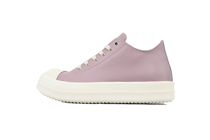 【DA0ET】西瓜头低粉 里克•欧文斯低帮休闲鞋 Rick Owens Watermelon Head Low Powder