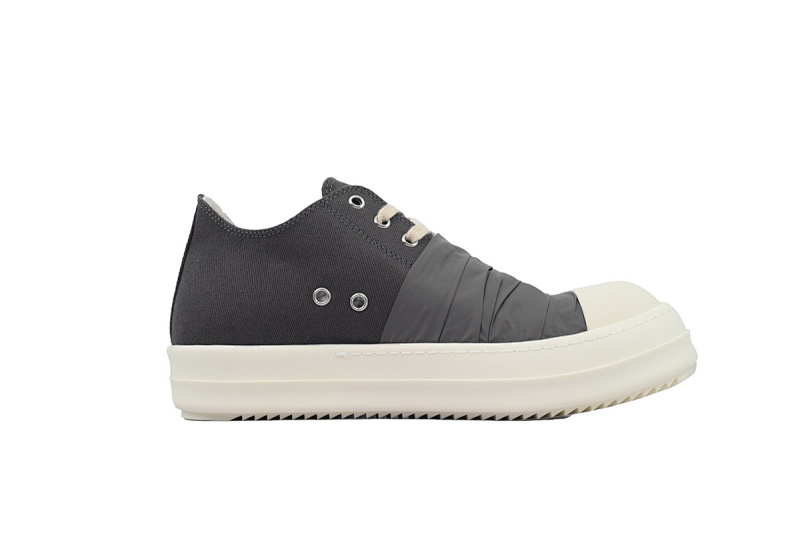 yupoo_311470_701177bd.jpg 【DA7ET】灰黑丝绸面 里克•欧文斯低帮 Rick Owens Grey Black Silk Surface