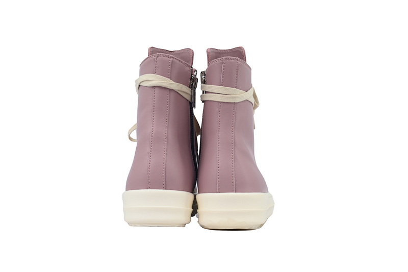 【EA5ET】西瓜头高粉皮 里克•欧文斯低帮休闲鞋 Rick Owens Watermelon Head High Pink Skin