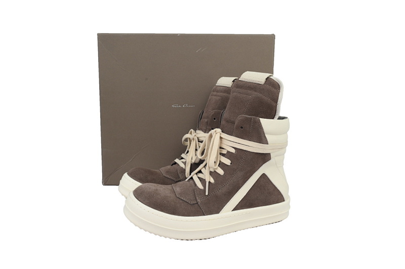 【EA5ET】摩卡倒三角 里克•欧文斯低帮休闲鞋  Rick Owens Mocha Inverted Triangle