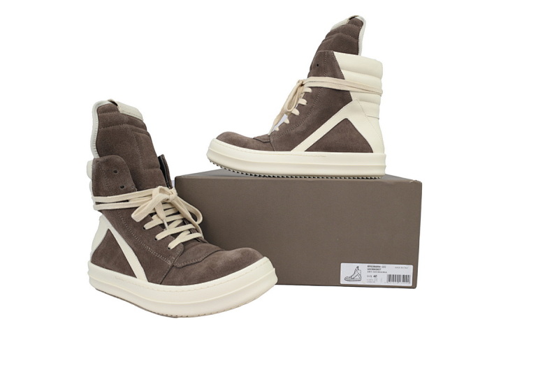 【EA5ET】摩卡倒三角 里克•欧文斯低帮休闲鞋  Rick Owens Mocha Inverted Triangle