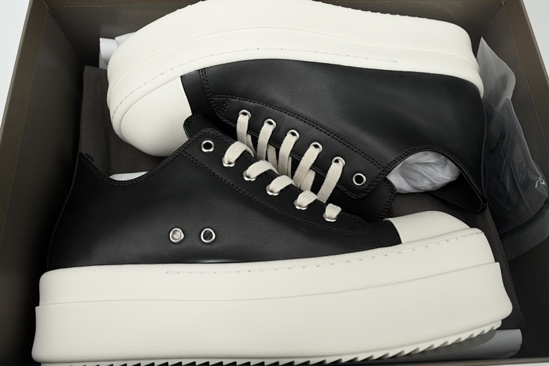 yupoo_311590_ab1ef3e9.jpg 【DA0ET】RO厚底皮面低帮西瓜头 里克•欧文斯低帮休闲鞋 RICK OWENS/RO Black and White