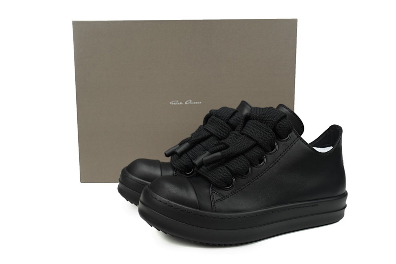 yupoo_311638_ca08fa36.jpg 【DA7ET】RO全黑粗鞋带 里克•欧文斯低帮休闲鞋 RICK OWENS/RO Black