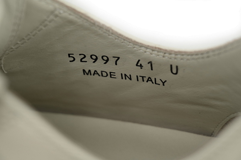 【DA7ET】RO西瓜头低帮全白 里克•欧文斯低帮休闲鞋 RICK OWENS/RO White