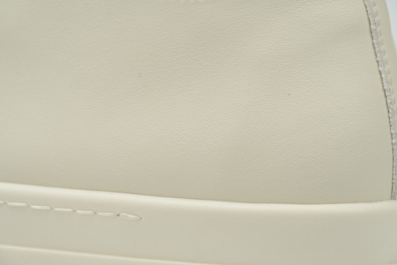 【DA7ET】RO西瓜头低帮全白 里克•欧文斯低帮休闲鞋 RICK OWENS/RO White