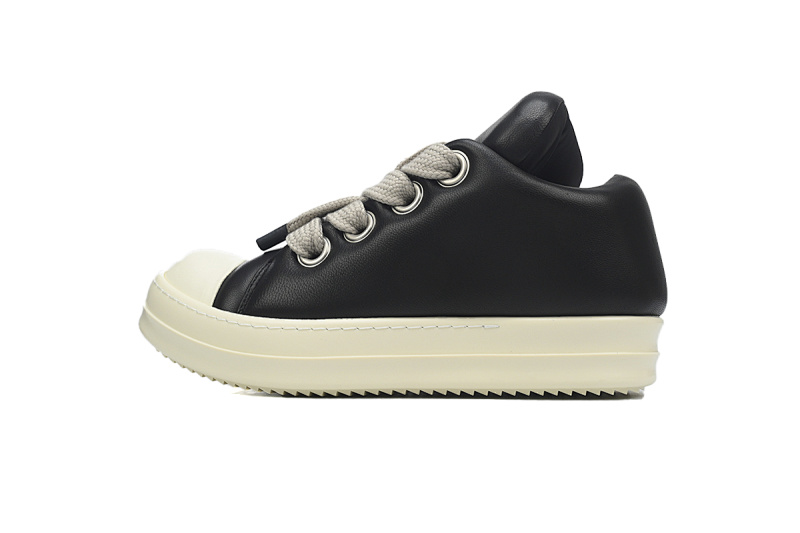 yupoo_311710_4ef68a1c.jpg 【EA5ET】RO西瓜头面包鞋 里克•欧文斯低帮休闲鞋 Rick Owens Luxor Jumbo Padded Low 'Black Milk'