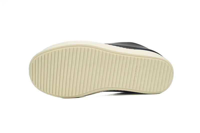 【EA5ET】RO西瓜头面包鞋 里克•欧文斯低帮休闲鞋 Rick Owens Luxor Jumbo Padded Low 'Black Milk'