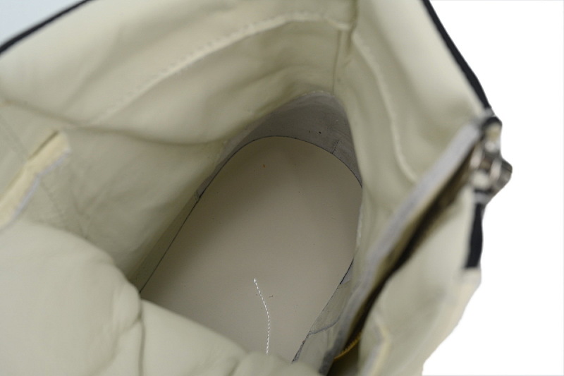 【EA5ET】RO高帮倒三角白黑 里克•欧文斯高帮休闲鞋 Rick Owens Luxor Geobasket High 'Milk Black'