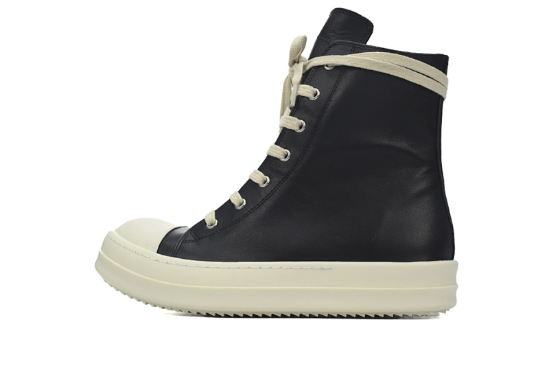 yupoo_311780_076500d3.jpg 【EA5ET】RO西瓜头高帮黑皮 里克•欧文斯高帮休闲鞋 RICK OWENS/RO Phlegethon