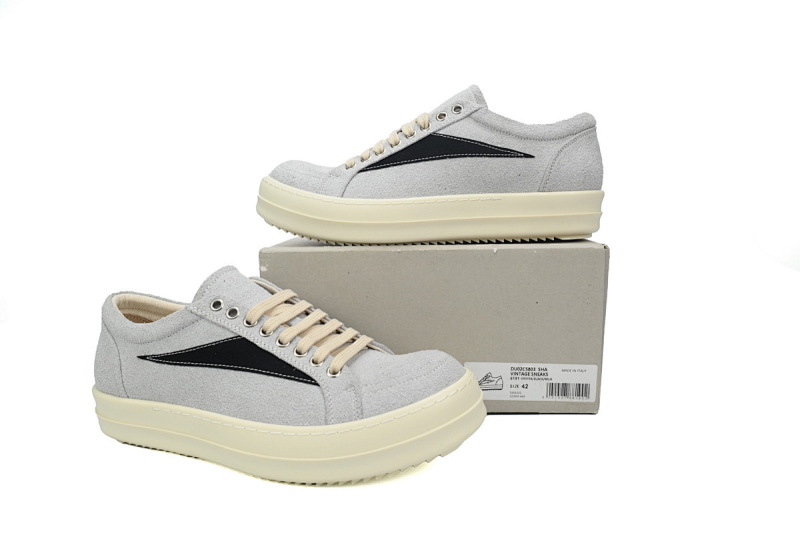 yupoo_311994_21b80018.jpg 【DA7ET】RO牡蛎白 里克•欧文斯低帮休闲鞋 Rick Owens DRKSHDW Luxor Vintage Sneaks 'Oyster Black'