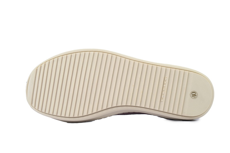 【DA7HZ】RO帆布粉 里克•欧文斯低帮休闲鞋 Rick Owens Wmns EDFU Vintage Low 'Faded Pink'