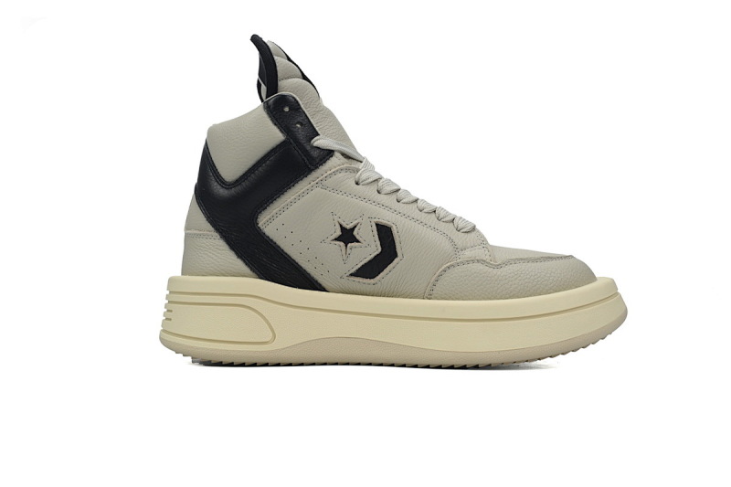 【DA5ET】RO匡威白黑 里克•欧文斯高帮休闲鞋 A06758C Rick Owens DRKSHDWxConverseWeapon