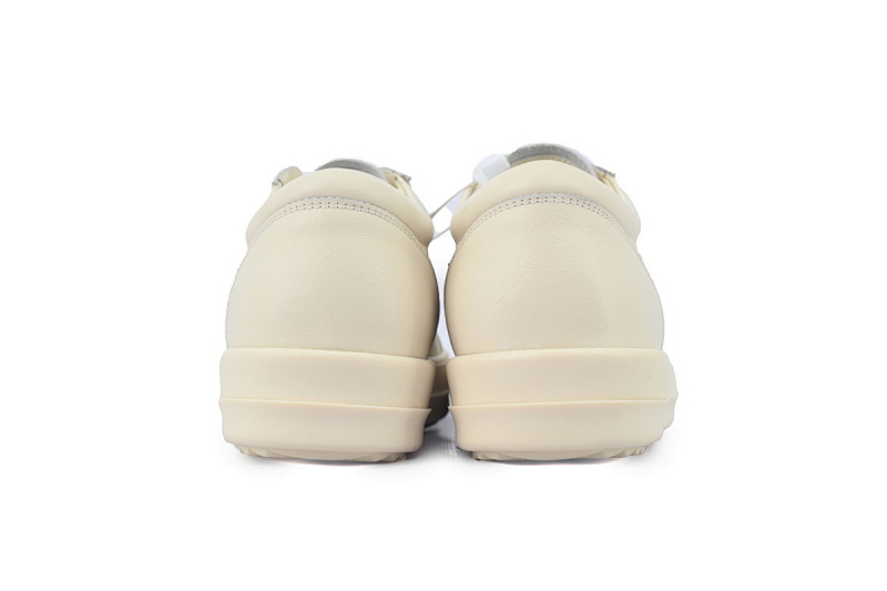 【DA7HZ】RO白皮面 里克•欧文斯低帮休闲鞋 Rick Owens Wmns Lido Vintage Low 'Milk'