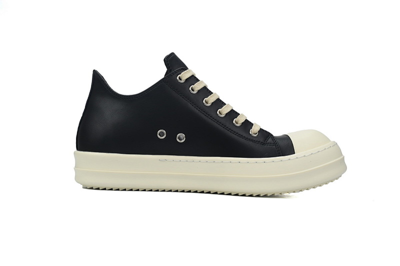 yupoo_312179_2d49b342.jpg 【DA7ET】RO西瓜头黑皮 里克•欧文斯低帮休闲鞋 Rick Owens Low 'Black Milk'
