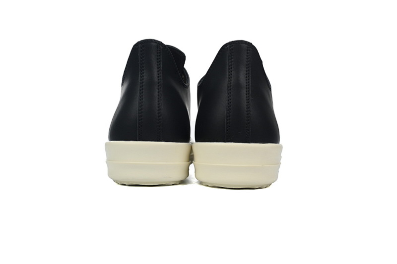 yupoo_312179_581b70b5.jpg 【DA7ET】RO西瓜头黑皮 里克•欧文斯低帮休闲鞋 Rick Owens Low 'Black Milk'
