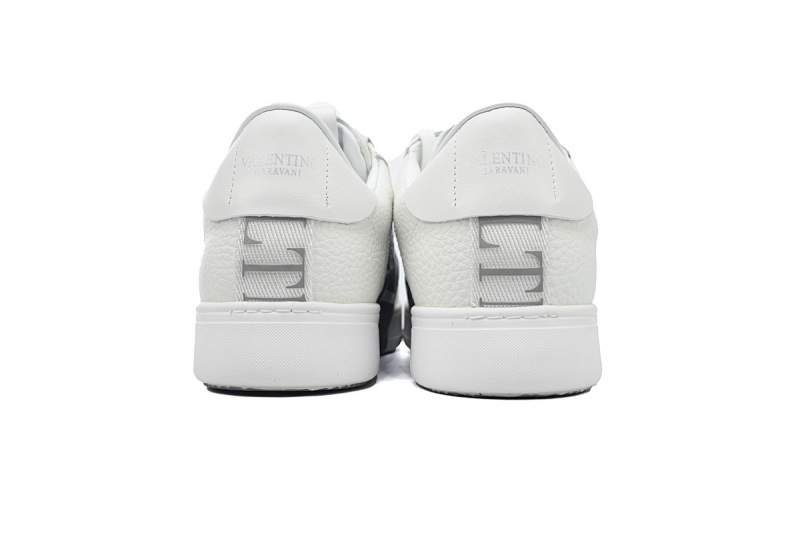 【CA1ET】VL7N白灰 华伦天奴 低帮厚底绑带休闲小白鞋 Valentino Garavani VL7N Low Sneakers White Grey