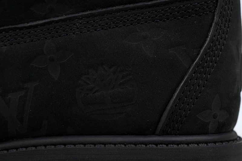 【FA0ET】LV联名黑色 添柏岚马丁靴及踝靴  LV x Timberland 6-In Ankle Boot