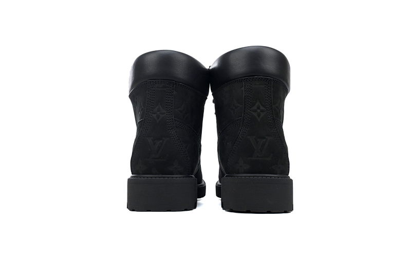 【FA0ET】LV联名黑色 添柏岚马丁靴及踝靴  LV x Timberland 6-In Ankle Boot