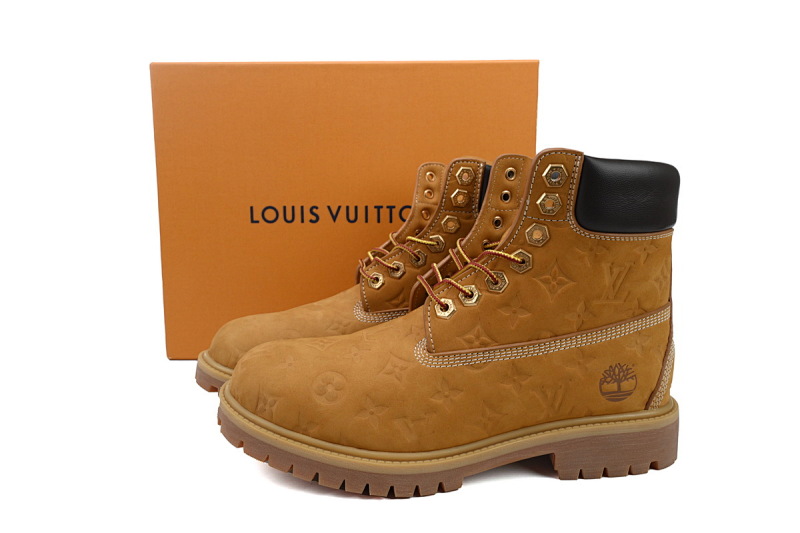 【FA0ET】LV联名 添柏岚马丁靴及踝靴 1AD7YN LV x Timberland 6-In Ankle Boot