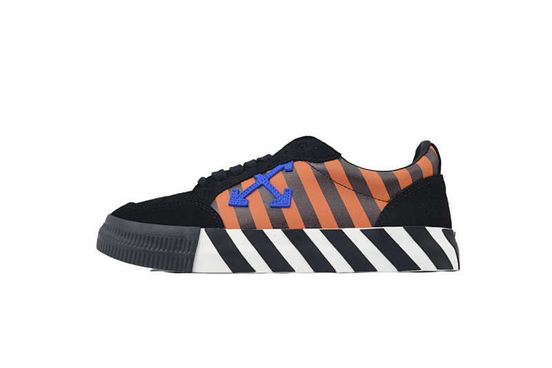 yupoo_312944_26f4c611.jpg 【BP5MI】黑蓝 OFF-WHITE Vulc Low White 低帮时尚板鞋 OMIA085R20C210181930 Off-White Vulc Sneaker 'Black Blue '