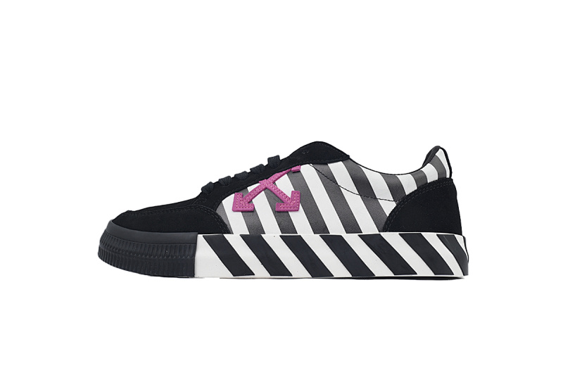 yupoo_312969_618aaadc.jpg 【BP5MI】黑白粉 OFF-WHITE Vulc Low White 低帮 时尚板鞋 OMIA085R20C210180129 Off-White Vulc 'Black White'