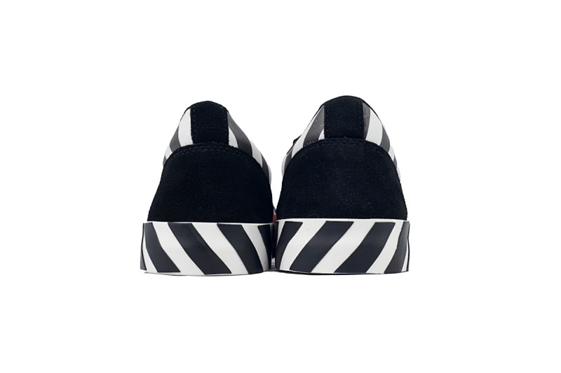 【BP5MI】黑白粉 OFF-WHITE Vulc Low White 低帮 时尚板鞋 OMIA085R20C210180129 Off-White Vulc 'Black White'