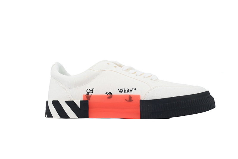 【BP5MI】白紫 OFF-WHITE Vulc Low White 低帮 时尚板鞋 OMIA085R21FAB0010137 Off-White Vulc Sneaker Low 'White Pu