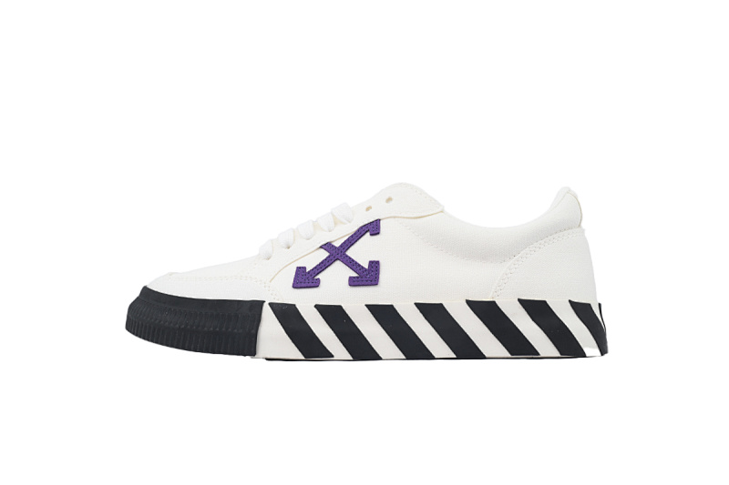 yupoo_312994_e369a387.jpg 【BP5MI】白紫 OFF-WHITE Vulc Low White 低帮 时尚板鞋 OMIA085R21FAB0010137 Off-White Vulc Sneaker Low 'White Pu