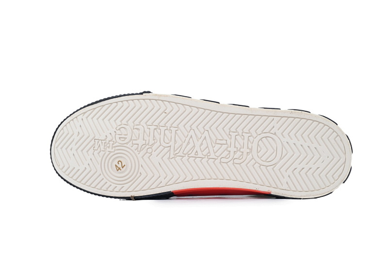 【BP5MI】白灰 OFF-WHITE Vulc Low White 低帮 时尚板鞋 OMIA085F21FAB0010155 Off-White Vulc Sneaker 'White Grey'