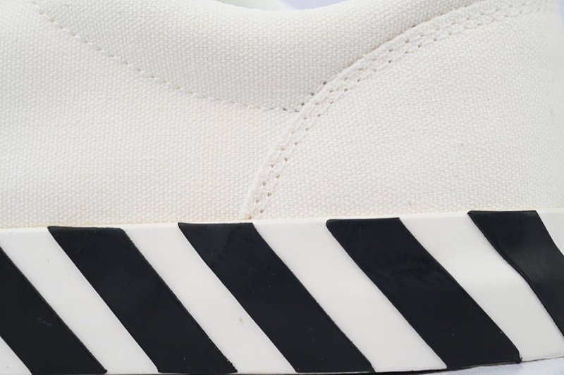 【BP5MI】白绿 OFF-WHITE Vulc Low White 低帮 时尚板鞋 OMIA085F22FAB0010155 Off-White Vulc Sneaker 'White Green'
