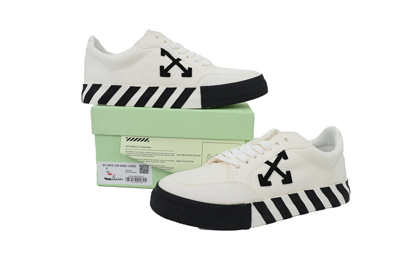 yupoo_313069_ae84e8f2.jpg 【BP5MI】白色2 OFF-WHITE Vulc Low White 低帮 时尚板鞋 OMIA085C99LEA0010110 Off-White Vulc Sneaker 'White Black