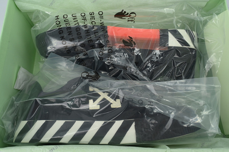 【BP5MI】黑色2 OFF-WHITE Vulc Low White 低帮 时尚板鞋 OWIA272C99FAB0011001 Off-White Wmns Vulc Sneaker 'Black