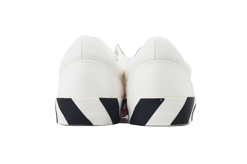 【BP5MI】白色1 OFF-WHITE Vulc Low White 低帮 时尚板鞋 OMIA085E183510010100 Off-White Vulc Low Top 'White'