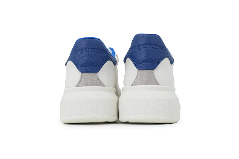 【DH5AP】蓝尾 麦昆厚底圆头休闲运动鞋 Alexander McQueen Sneaker Blue Tail