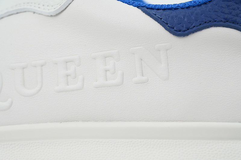 【DH5AP】蓝尾 麦昆厚底圆头休闲运动鞋 Alexander McQueen Sneaker Blue Tail