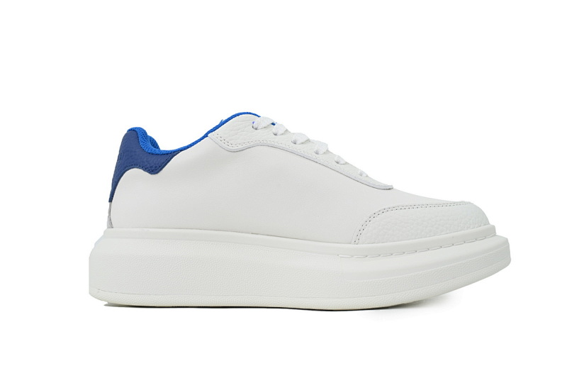 【DH5AP】蓝尾 麦昆厚底圆头休闲运动鞋 Alexander McQueen Sneaker Blue Tail