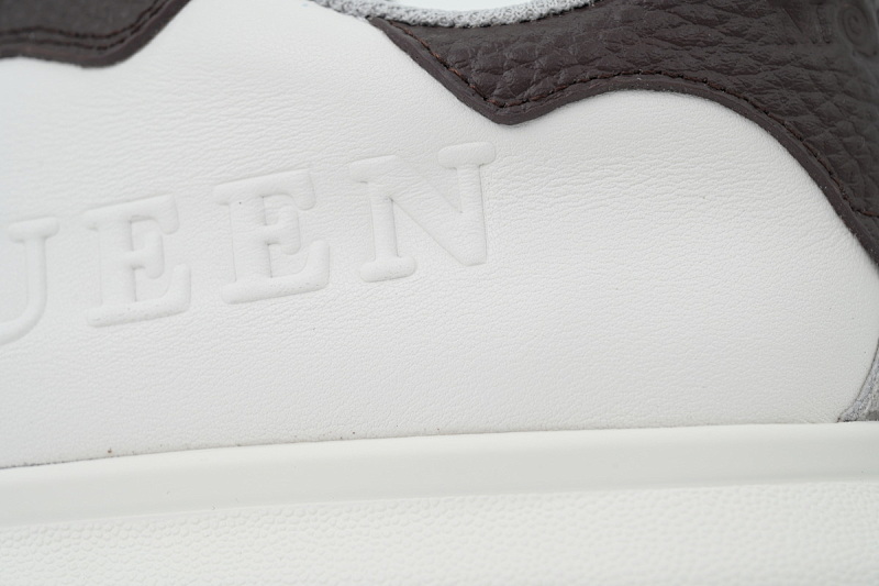 【DH5AP】咖尾 麦昆厚底圆头休闲运动鞋 Alexander McQueen Sneaker Coffee Tail