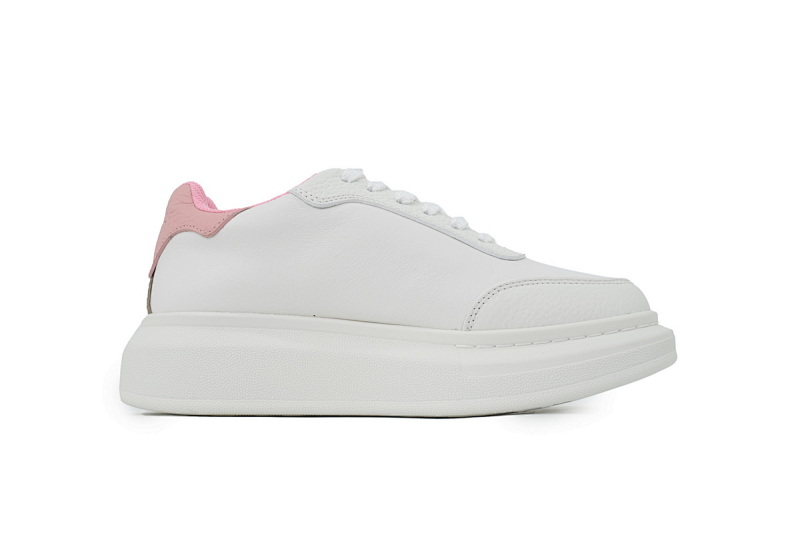 【DH5AP】粉尾 麦昆厚底圆头休闲运动鞋 Alexander McQueen Sneaker Fenwei