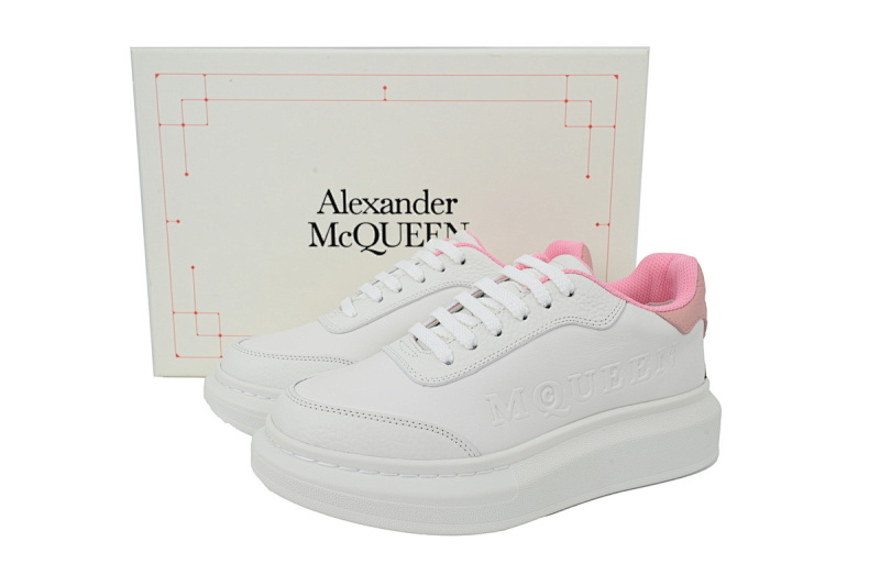 【DH5AP】粉尾 麦昆厚底圆头休闲运动鞋 Alexander McQueen Sneaker Fenwei