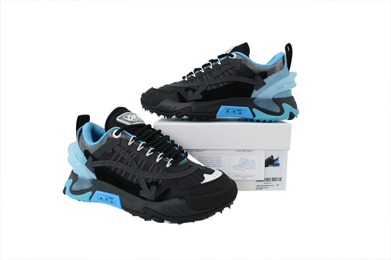 【CP3MI】蓝黑 OFF-WHITE ODSY 低帮生活休闲 OMIA190F 20FAB00 14510  WHITE ODSY Blue Black