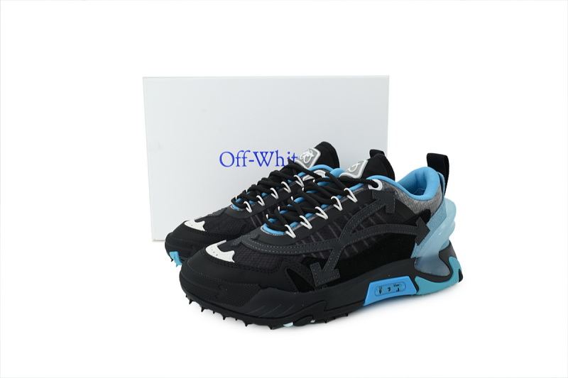 【CP3MI】蓝黑 OFF-WHITE ODSY 低帮生活休闲 OMIA190F 20FAB00 14510  WHITE ODSY Blue Black
