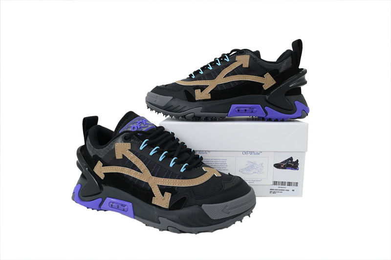 【CP3MI】黑灰 OFF-WHITE ODSY 低帮生活休闲 OMIA190S 23FAB00 11056 Off-White ODSY-2000 'Black Military'